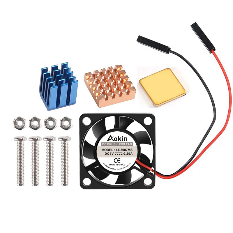 Pi Power Supply - 5 В/3,3 В Вентилятор охлаждения с