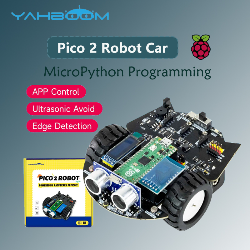Автомобильный комплект робота  – обзор и цена Raspberry Pi Kit