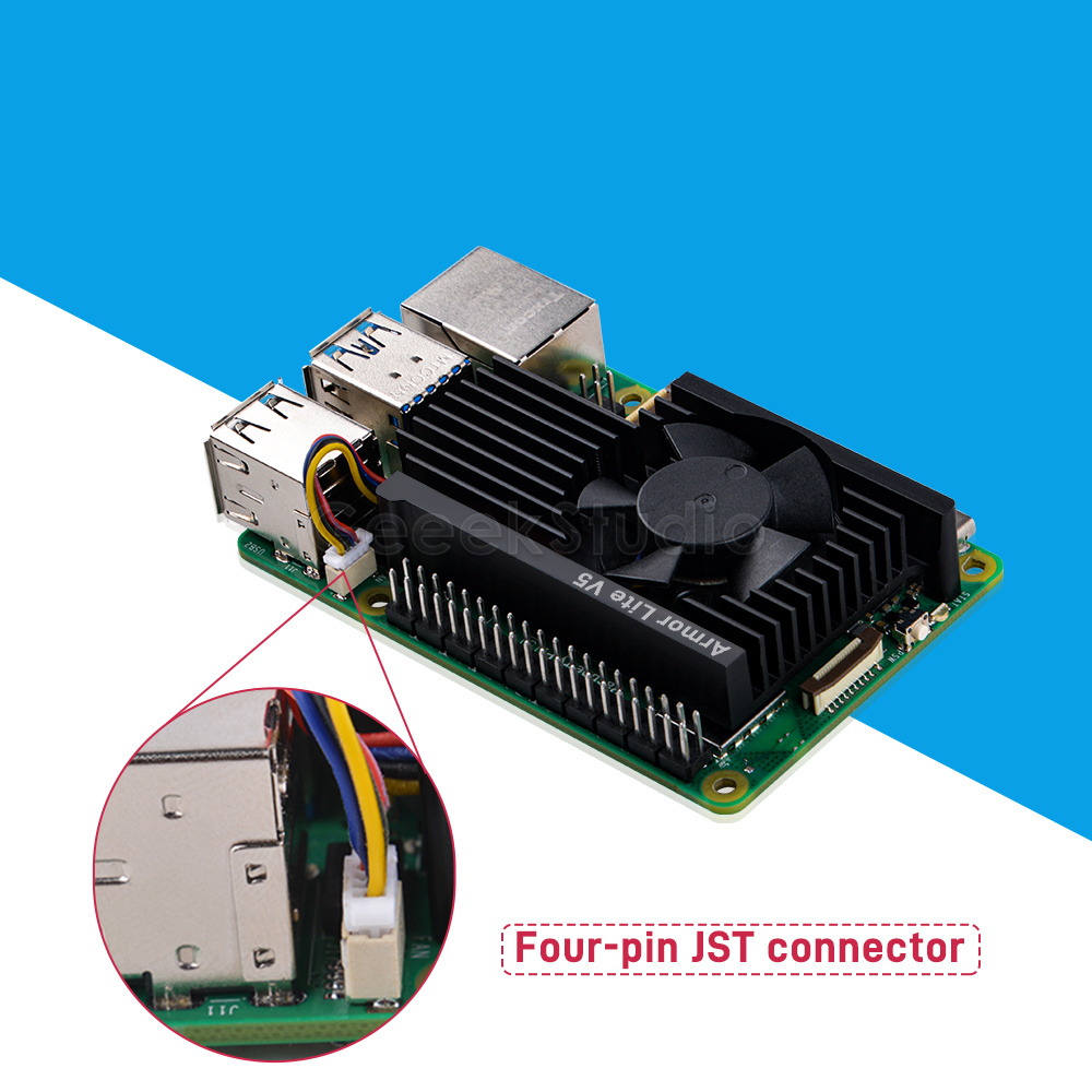 Радиатор с ЧПУ Armor Lite V5 и – обзор и цена Pi 5 Case