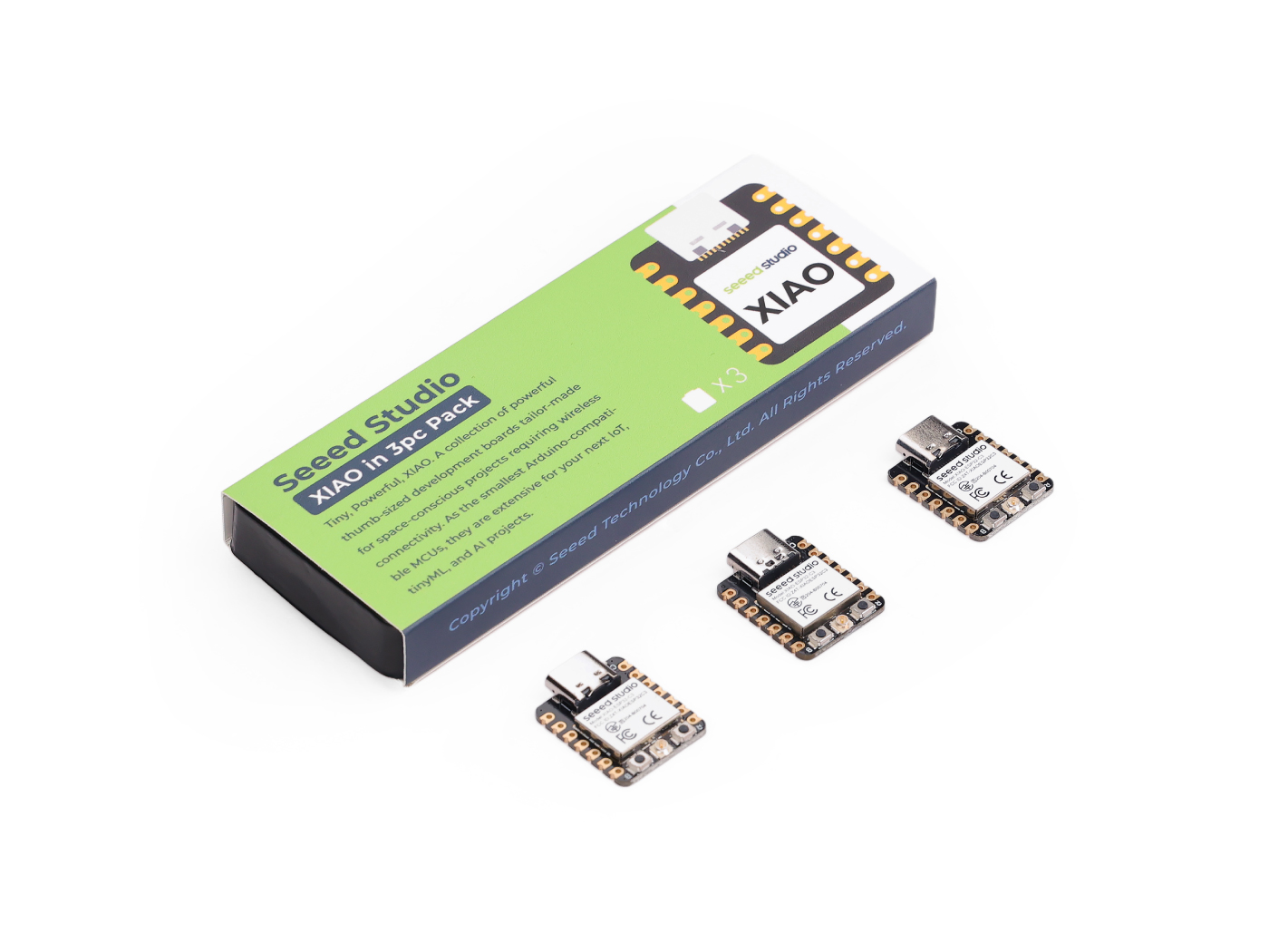3 шт. в упаковке XIAO ESP32C3  – обзор и цена Arduino Kit