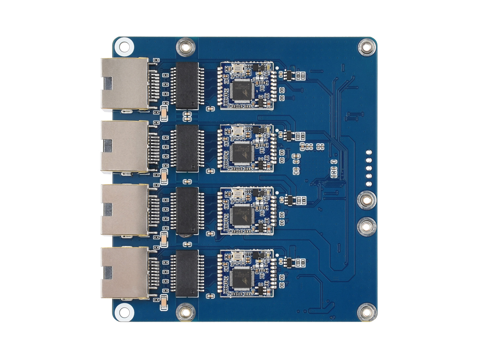 Плата Waveshare PCIe TO 4-Ch G – обзор и цена Raspberry Pi 4