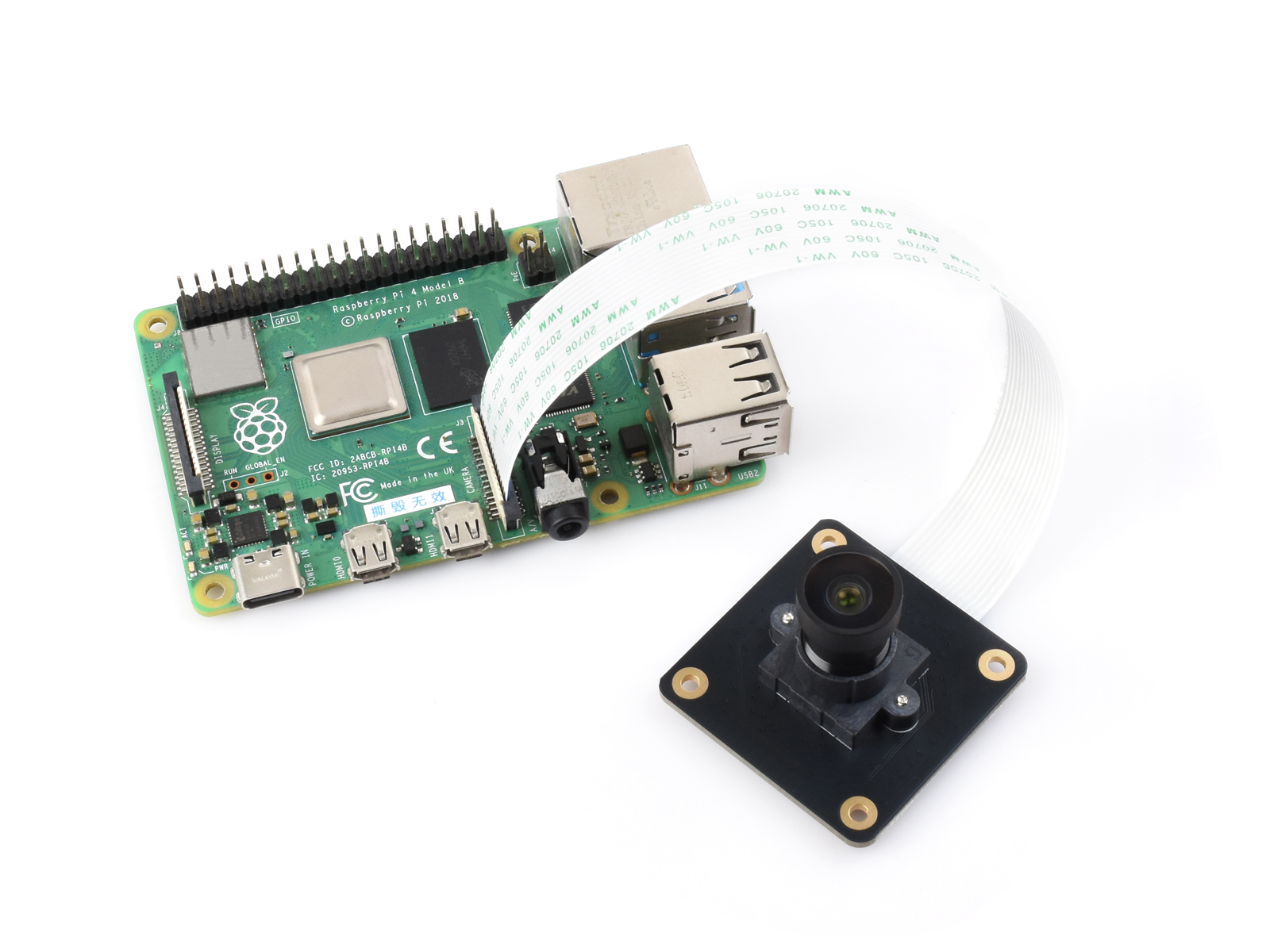 Монокамера Waveshare IMX296, 1 – обзор и цена Raspberry Pi Global Shutter Camera Imx296